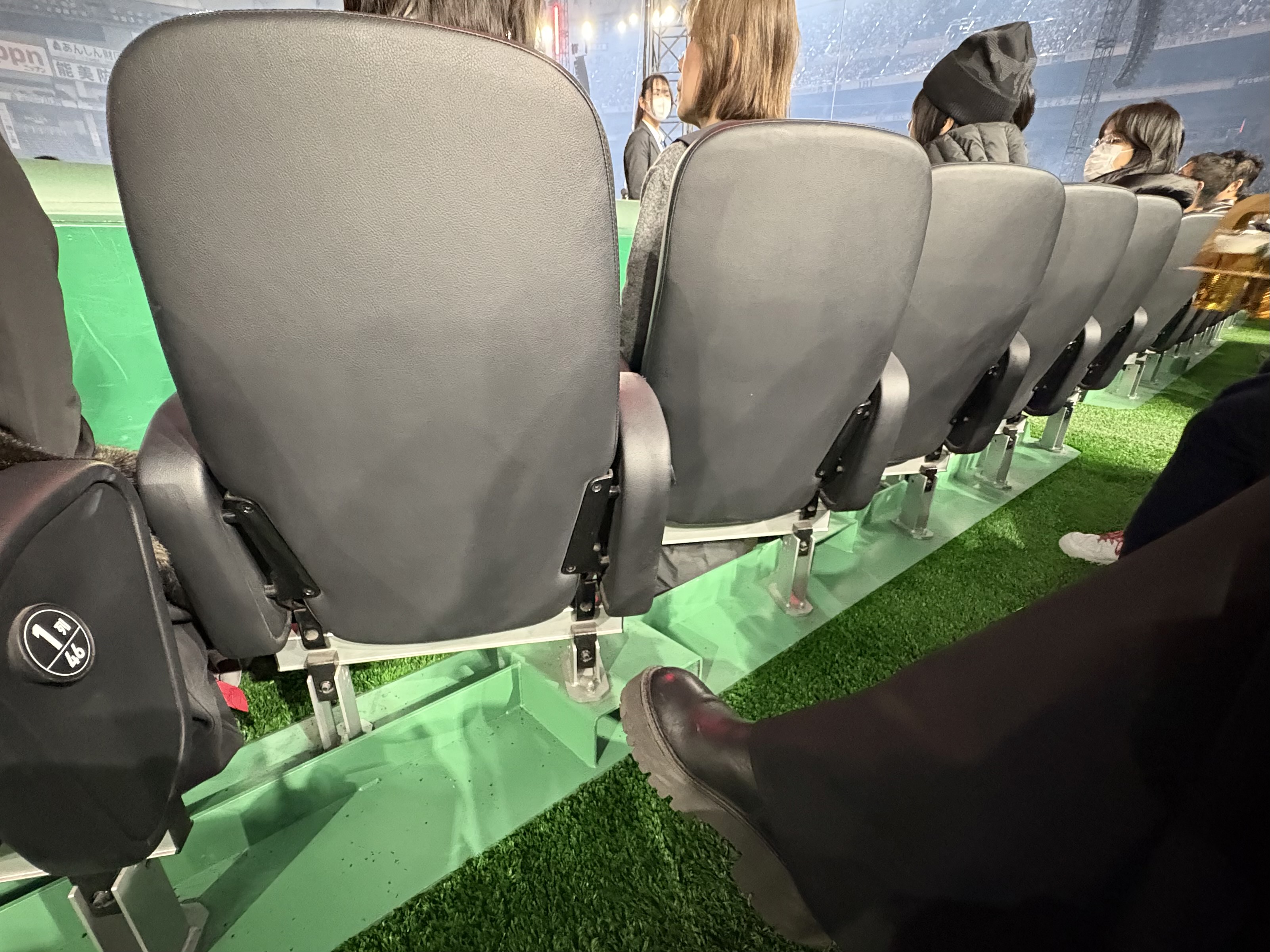 東京ドーム SS席エキサイトシート 芝生席 ライブ客席の見え方