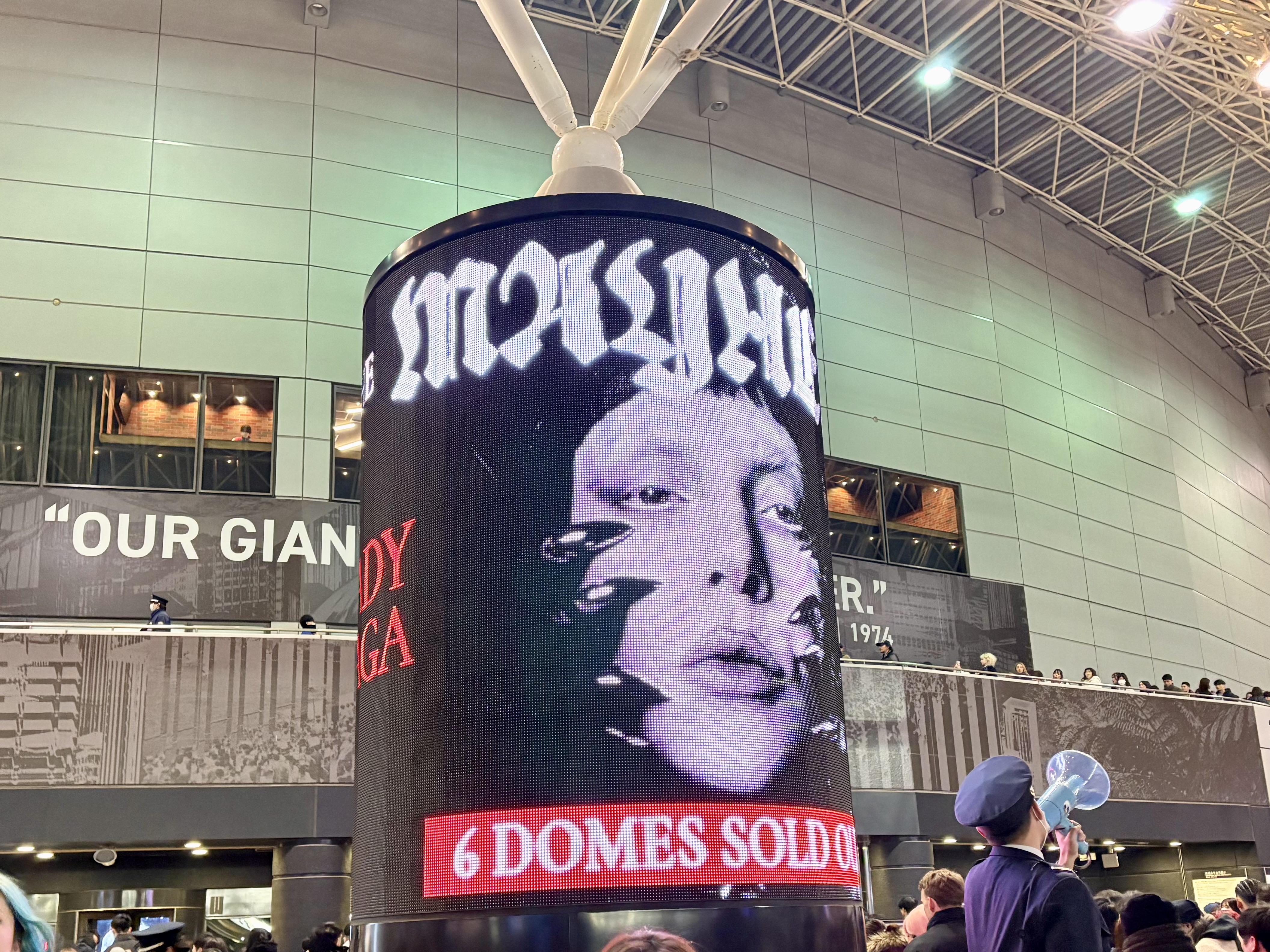 東京ドーム MAYHEM Ball 会場前 開演前の様子